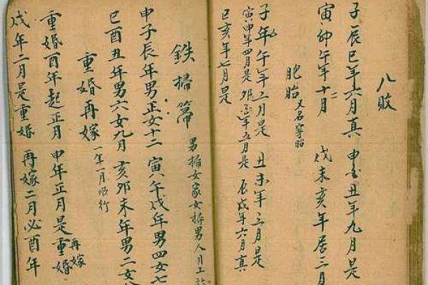 讲古代算命的书籍