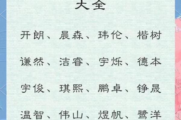 2019年6月29号卯时出生的男孩如何起名姓名