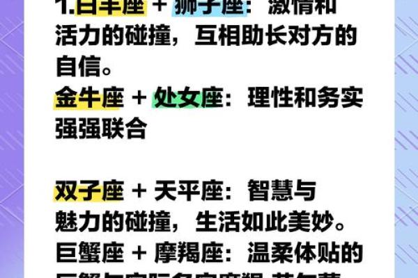 【十二星座情侣版】最佳星座搭配大揭秘！