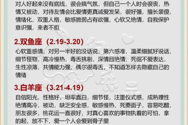 十二星座性格大揭秘，你属于哪个？